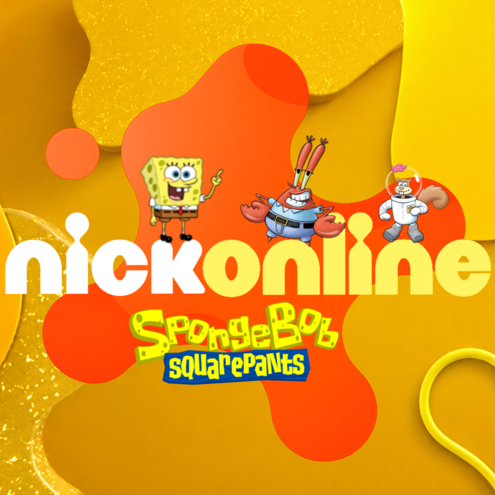 Logo Oficial NickOnline Bob Esponja HD